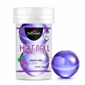 Bolinha Hot Ball Beija Muito 2 Unid.