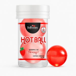 Bolinha Hot Ball Beija Muito 2 Unid.