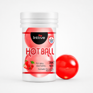 Bolinha Hot Ball Beija Muito 2 Unid.