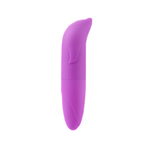 Importação Vibrador Ponto G Com Formato Golfinho Aveludado Importação